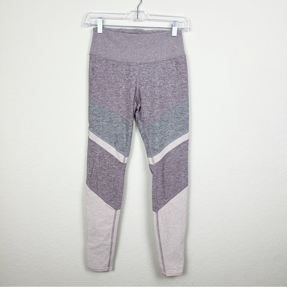 ALO Yoga Size Medium Leggings Sheila Alosoft High Waisted Multicolor - Picture 2 of 10